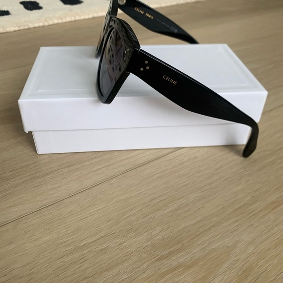 Celine Black Cat-Eye Sunglasses - Picture 4 of 5